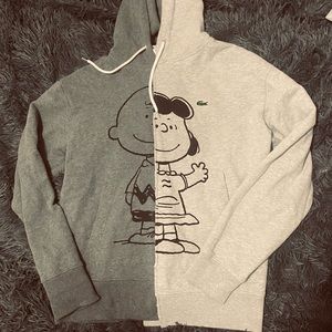 Unisex LIVE x Peanuts Loose Fit Hooded Sweatshirt